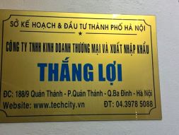 BẢNG HIỆU TRONG NHÀ